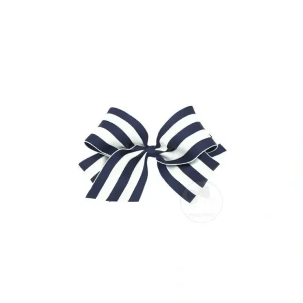 Hot Wee Ones King Stripe Bow, Navy - cutbabycare.com | baby boutique & care hub Shop All
