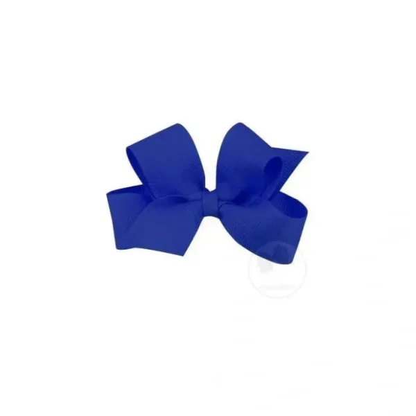 Best Wee Ones Mini Classic Grosgrain Hair Bow, Size 3.25 X 2 (7/8 Ribbon), Royal Blue - cutbabycare.com | baby boutique & care hub Shop All