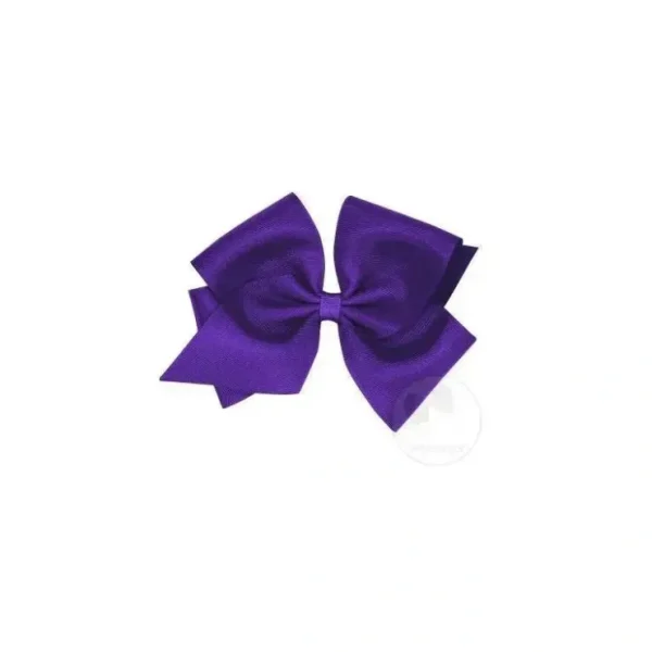 Outlet Wee Ones Mini King Classic Grosgrain Hair Bow, Size 5.25 X 3.5 (2 1/4 Ribbon), Purple - cutbabycare.com | baby boutique & care hub Shop All
