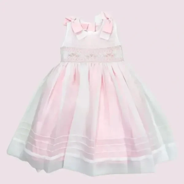 Best Sale Will' Beth - Baby Pink Smocked Dress - cutbabycare.com | baby boutique & care hub Shop All