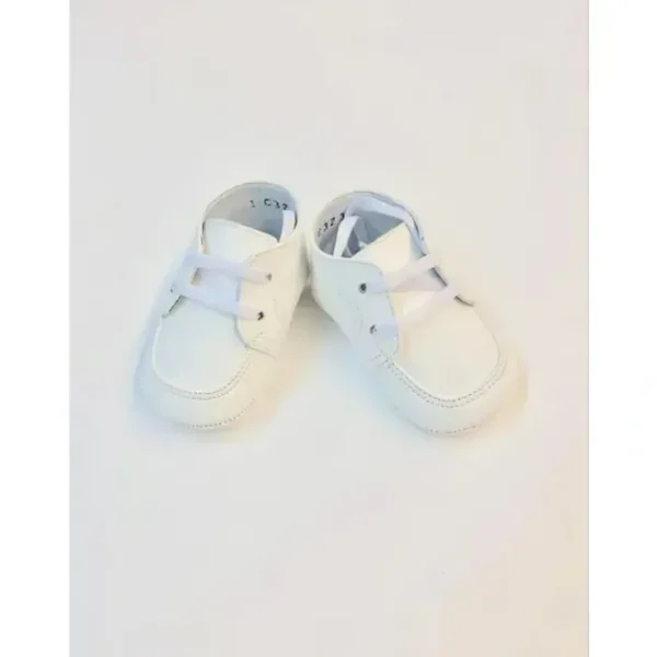 Sale Will' Beth - Boys White Soft Sole Leather Shoes - cutbabycare.com | baby boutique & care hub Shop All