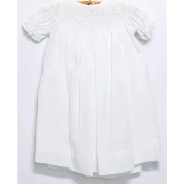 Shop Will' Beth White Infant Dress & Baby Bonnet Set - cutbabycare.com | baby boutique & care hub Shop All