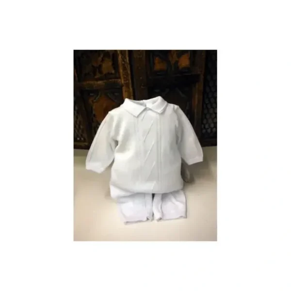 Outlet Will' Beth White Knit Romper - cutbabycare.com | baby boutique & care hub Shop All