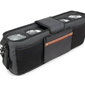 Discount Wonderfold - Parent Console With 4 Insulated Cup Holders, Black - cutbabycare.com | baby boutique & care hub Stroller
