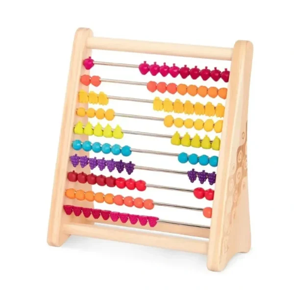 Online Wooden Abacus with fruits - cutbabycare.com | baby boutique & care hub Shop All