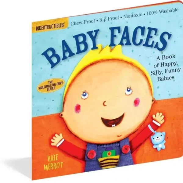 Discount Workman Publishing Indestructibles Baby Faces Book - cutbabycare.com | baby boutique & care hub Shop All