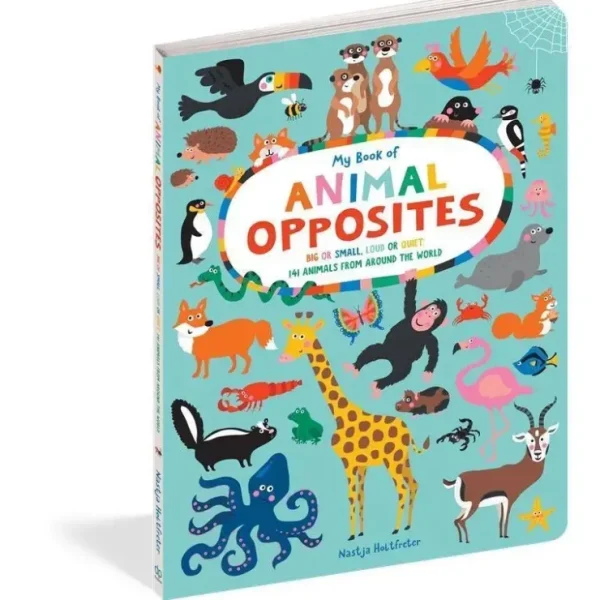 Best Workman Publishing My Book Of Animal Opposites - cutbabycare.com | baby boutique & care hub Shop All