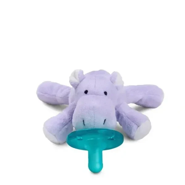 New Wubbanub Infant Pacifier, Baby Hippo - cutbabycare.com | baby boutique & care hub Shop All