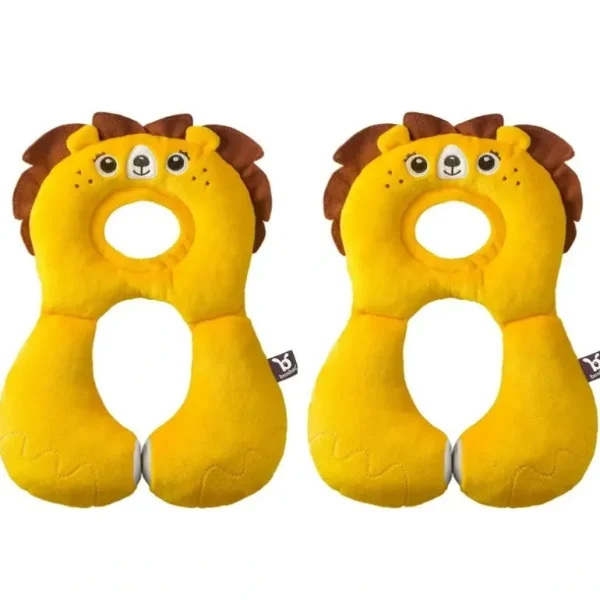 2x Benbat Total Support Headrest Head/Neck Rest Travel Baby 1-4y Car Pillow Lion - cutbabycare.com | baby boutique & care hub
