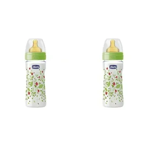 2x Chicco Nursing Baby Well-Being 250ml Feeding Bottle/Anti Colic Teat 2m+ - cutbabycare.com | baby boutique & care hub