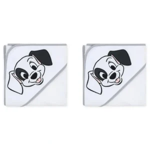 2x Disney Dogs Print Cuddly Soft Hooded Bath Towel Infant/Baby Nursery Decor - cutbabycare.com | baby boutique & care hub