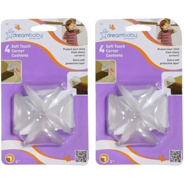 8x dreambaby Soft Touch Baby Safety Edge/Corner Protection Padded Cushion Edge - cutbabycare.com | baby boutique & care hub