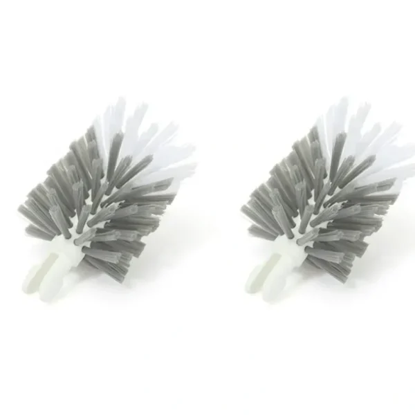2x Full Circle Clean Reach Brush Head Refill Replacement Nylon Bristles White - cutbabycare.com | baby boutique & care hub