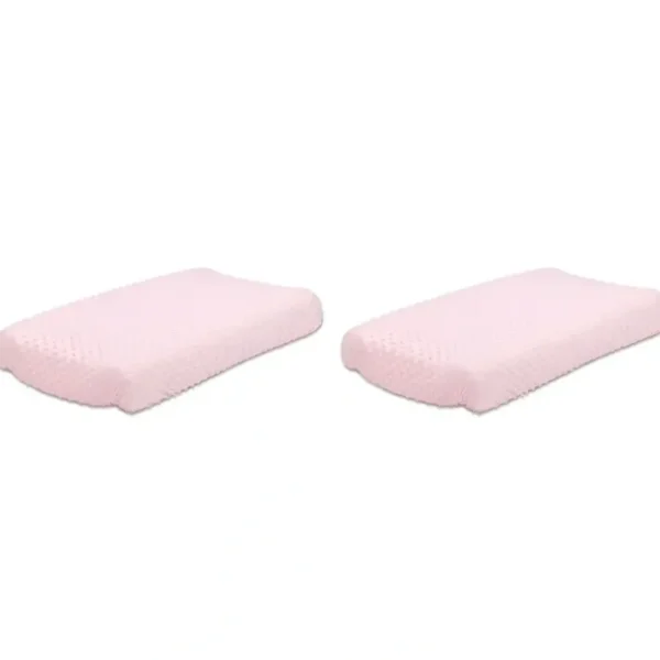2x Little Haven Infant Polyester Changing Pad Cover Sleeve Dot Velour 81cm Pink - cutbabycare.com | baby boutique & care hub