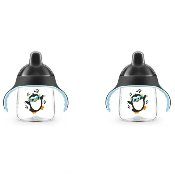2x Philips Avent Spout Cup Milk Sipping Tumbler Toddler Assorted 260ml 12m+ - cutbabycare.com | baby boutique & care hub
