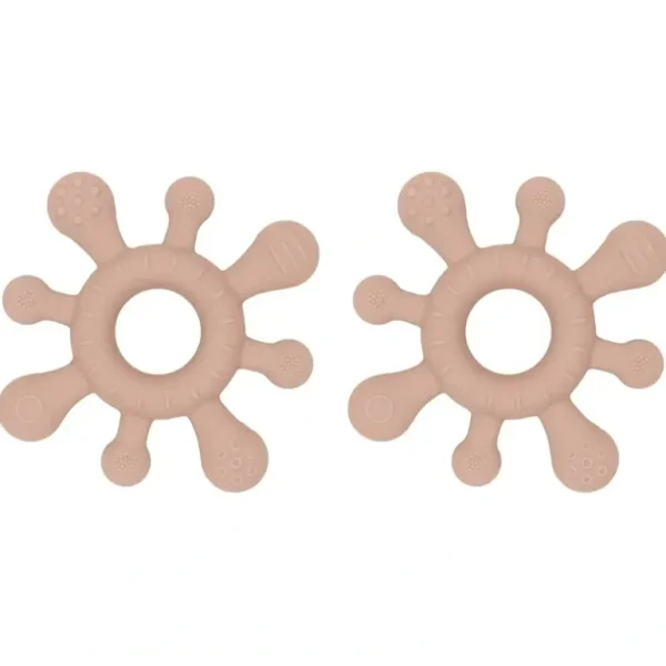 2x Playground Baby/Infant 12cm Silicone Splash Teether Teething Toy 4m+ Rose - cutbabycare.com | baby boutique & care hub