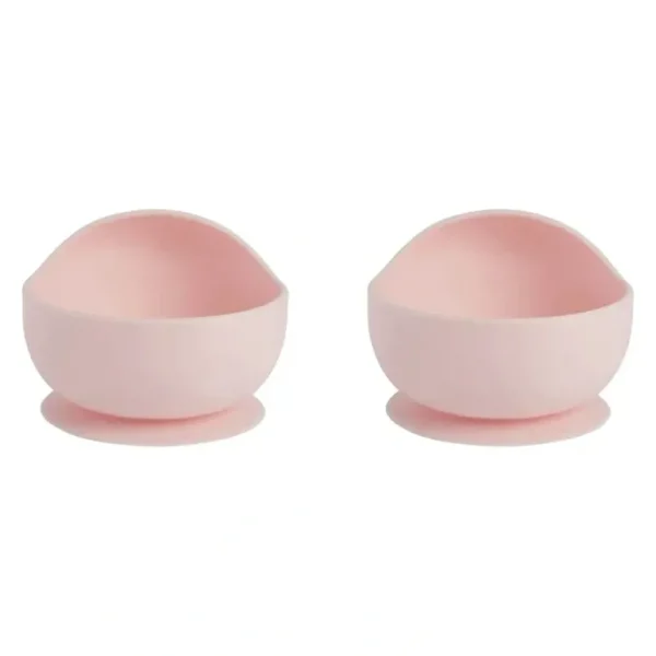 2x Splosh Baby Giraffe Silicone Bowl w/ Suction Base Food Feeding 12cm Pink 0+ - cutbabycare.com | baby boutique & care hub