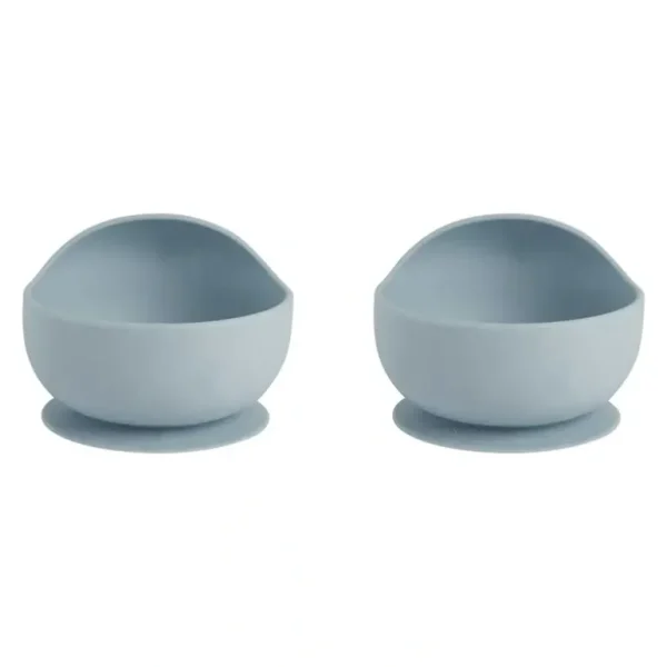 2x Splosh Baby Lion Silicone Bowl w/ Suction Base Food/Meal Feeding 12cm Blue 0+ - cutbabycare.com | baby boutique & care hub