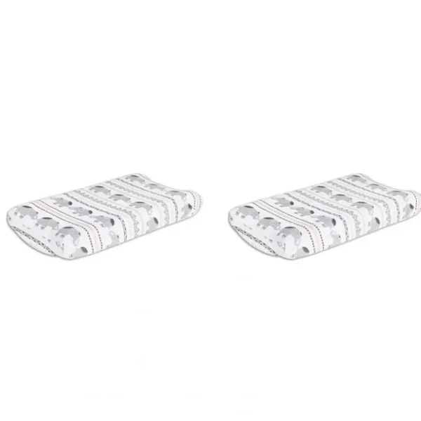 2x The Peanutshell Boho Baby/Infant Change Pad Cover 81cm Nursery Home Bedding - cutbabycare.com | baby boutique & care hub