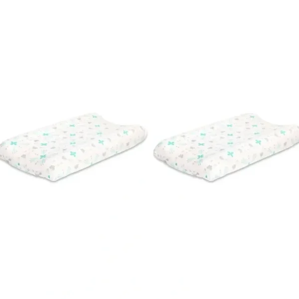 2x The Peanutshell Little Llama Diaper Change Pad Cover Sleeve Protector 81x40cm - cutbabycare.com | baby boutique & care hub