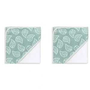 2x The Peanutshell Woodland Adventure Baby Bath Soft Hooded Nursery Towel 76cm - cutbabycare.com | baby boutique & care hub