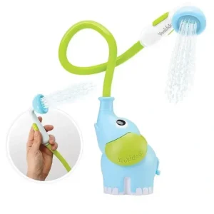 Flash Sale Yookidoo Baby Bath Shower Head - Blue Elephant - cutbabycare.com | baby boutique & care hub Bath Potty