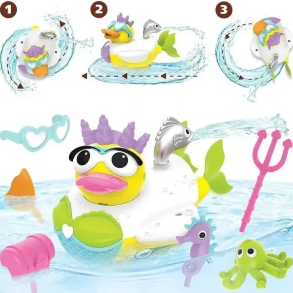 Sale Yookidoo Jet Duck Bath Toy - Create a Mermaid - cutbabycare.com | baby boutique & care hub Bath Potty