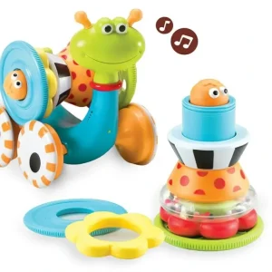 Hot Yookidoo Musical Battery-operated Crawl N Go Snail Baby Activity 2 Toys In 1 - cutbabycare.com | baby boutique & care hub Stroller