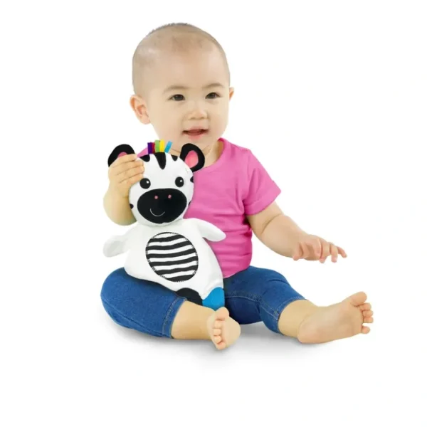 Shop Zen the Zebra Sensory Plush Teether - cutbabycare.com | baby boutique & care hub Shop All