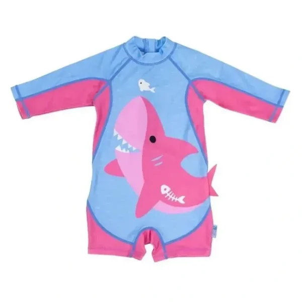 Fashion Zoocchini - Baby One Piece Surf Suit, Sophie the Shark - cutbabycare.com | baby boutique & care hub Shop All