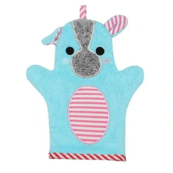 Discount Zoocchini - Baby Snow Terry Bath Mitt, Yorkie 0/18M - cutbabycare.com | baby boutique & care hub Bath Potty