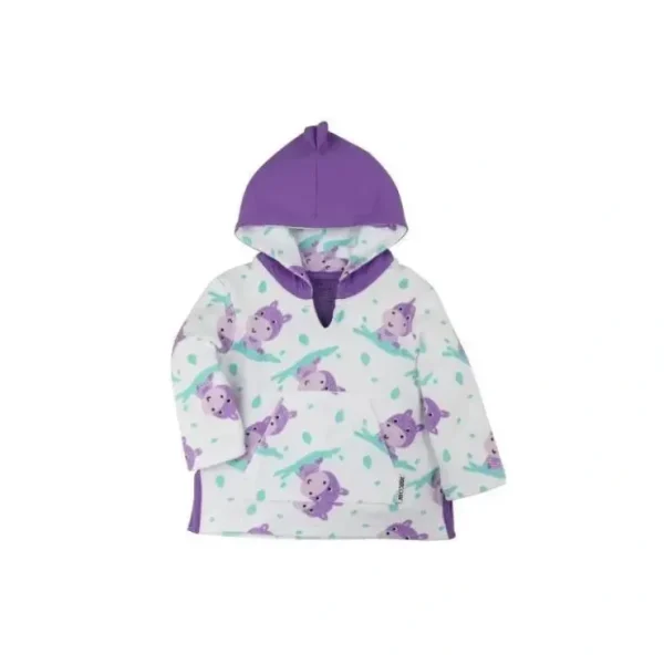 Best Zoocchini - Baby Terry Swim Coverup Harper The Hippo, L - cutbabycare.com | baby boutique & care hub Shop All