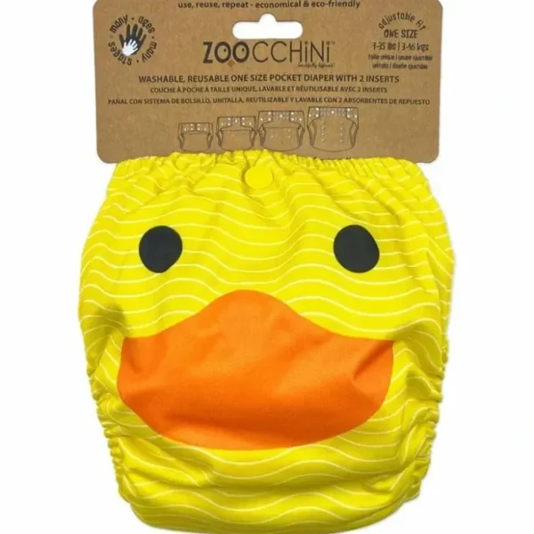 Cheap Zoocchini - Cloth Diaper Duck With 2Pk Insert One Size - cutbabycare.com | baby boutique & care hub Shop All