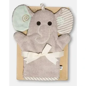 Clearance ZOOCCHINI Baby Bath Mitt - Elle The Elephant, Ultra-Soft Washcloth Glove - cutbabycare.com | baby boutique & care hub Bath Potty